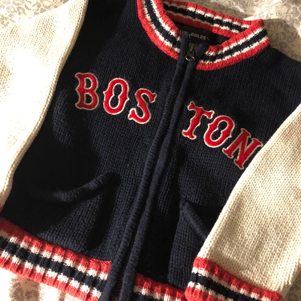 Toddler Redsox Sweater
